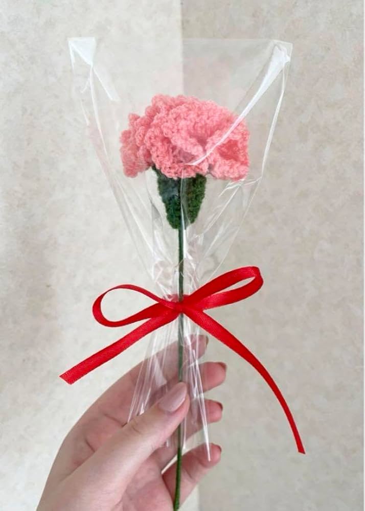 Amazon.co.jp: カーネーション 母の日 プレゼント あみぐるみ